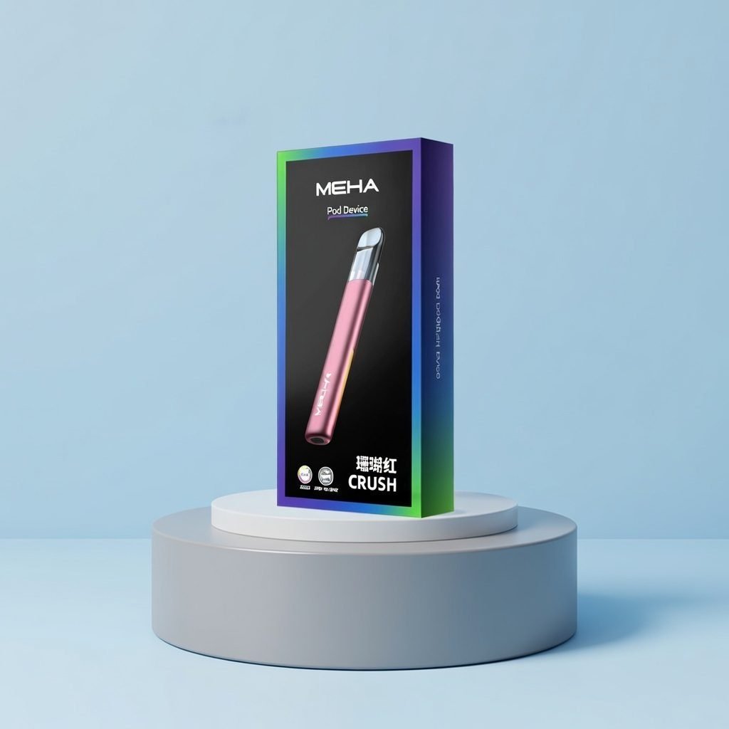 MEHA 魅嗨五代星耀版 領航級 7W-10.5W 三檔功率切換 內置 450mAh 能量核心 搭載疾速 Type-C 閃充技術 震撼 RGB 炫彩氛圍燈設計 完美適配五代規格煙彈 台灣現貨 - 图片 5
