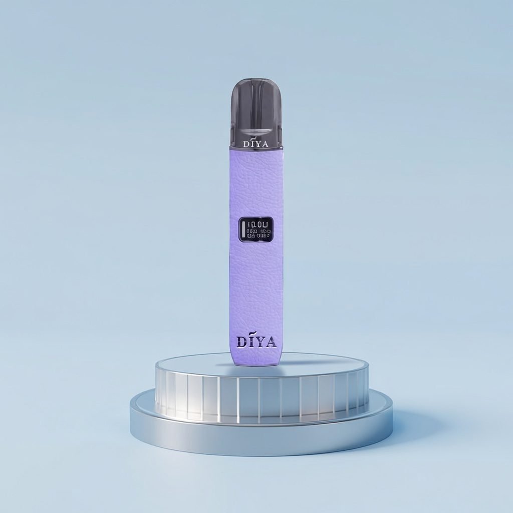 【台灣現貨】DIYA 叮啞一代皮革限定版 內置高清 LED 智能顯示螢幕 8W-10W 雙檔客製化功率 精準掌控每一口霧化細節 手工紋理蒙皮 呈現溫潤尊爵手感 兼容 RELX/SP2S/ILIA 台灣現貨 - 图片 2