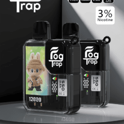 【買10送1】Fog Trap 聯名 蠟筆小新 × LABUBU 12000口抛棄式 智能油電數位雙顯示 強悍雙檔功率切換 爽快爆發口感 全台現貨極速配發