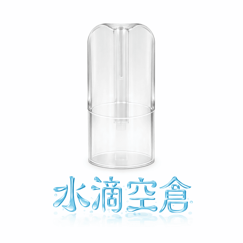 水滴空倉 透明美學質感設計 水滴造型呈現純淨通透視覺享受 重塑高 CP 值 完美適配一代主機 台灣現貨