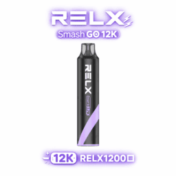 RELX Smash Go 12000口抛棄式電子煙 獨家防乾燒技術 15ml澎湃大容量 爆爽擊喉感5%丁鹽 400mAh穩壓續航 台灣現貨秒發