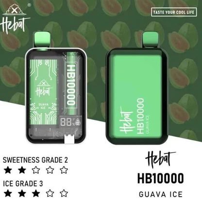 Hebat 喜貝 旗艦級 10000口抛棄式 豐沛大容量煙油儲備 驚艷濃郁多口味解析 便捷 Type-C 高速快充 台灣現貨 - 图片 3
