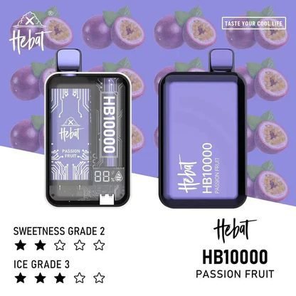 Hebat 喜貝 旗艦級 10000口抛棄式 豐沛大容量煙油儲備 驚艷濃郁多口味解析 便捷 Type-C 高速快充 台灣現貨 - 图片 5