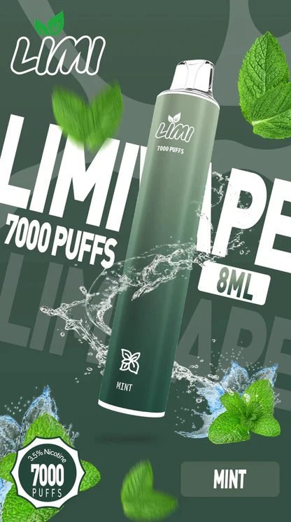 LIMI 7000抛棄式 3.5% 強勁尼古丁鹽 交織極致冰感水果層次 瞬時爆發震撼擊喉體感 搭載 650mAh 能量核心長效續航 台灣現貨 - 图片 14