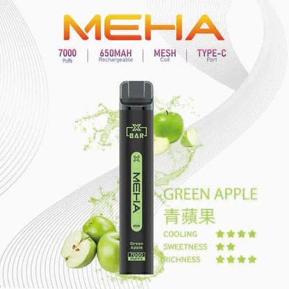 MEHA XBAR 魅嗨小黑條 7000 領航級極強冰感體驗 重塑沁涼入喉的純淨爽快感 3% 黃金比例擊喉力 搭配650mAh穩健電力 台灣現貨 - 图片 10