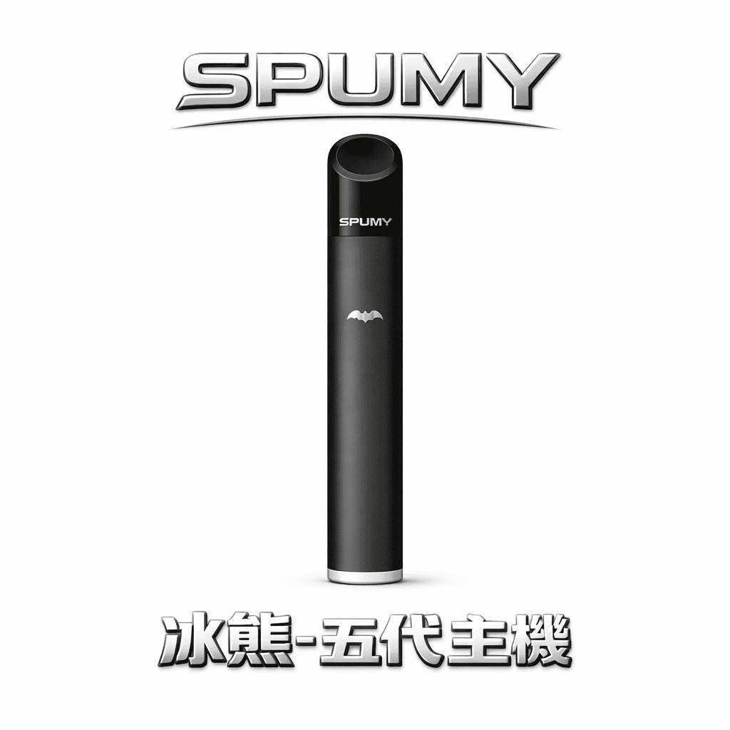 SPUMY 冰熊五代機 四、五、六代煙彈完美全通用 綻放極致兼容實力 480mAh 超大能量核心,結合雙檔功率調節精準控溫 台灣現貨