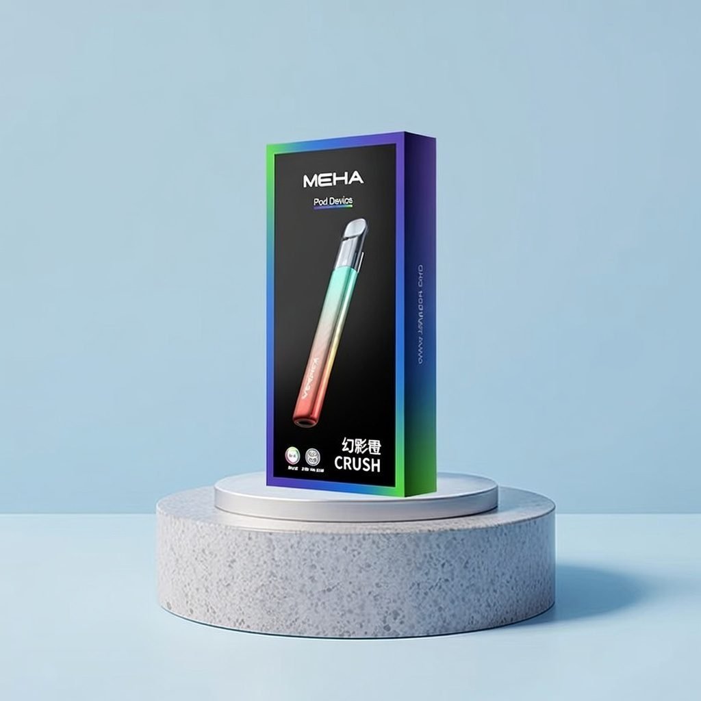 MEHA 魅嗨五代星耀版 領航級 7W-10.5W 三檔功率切換 內置 450mAh 能量核心 搭載疾速 Type-C 閃充技術 震撼 RGB 炫彩氛圍燈設計 完美適配五代規格煙彈 台灣現貨 - 图片 6